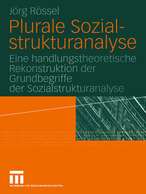 cover image of Plurale Sozialstrukturanalyse